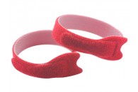Double Sided Velcro Strap 200x12mm - RED